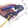 VCE GJ670BL Penetrating RJ45 Crimping Pliers, Crimping Pliers, For CAT6A,