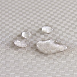 HSYLYM Waterproof Table Cloth Rectangular Polyester Washable,Plain Table Cover Suitable for Indoor and Outdoor Use,Ecru,135x275cm(53x108in)