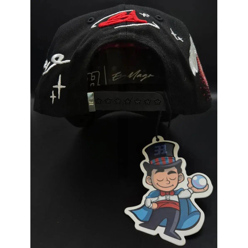 Sombrero Club Magia Chip Nfc Rojo Ajustable