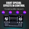 Live Sound Card, Professional Audio Mixer with Sound Effects &