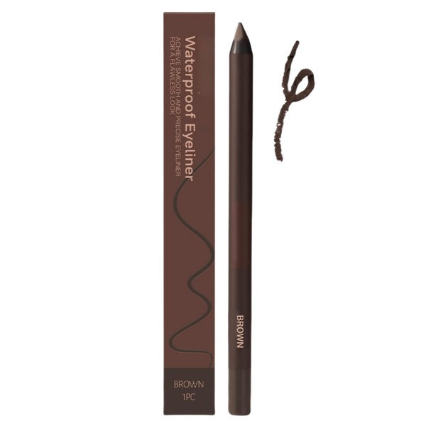Waterproof Eyeliner Pencil,24Hr Long Lasting Eyeliner Waterproof,Transferproof eye liner pencils,Sharpenable