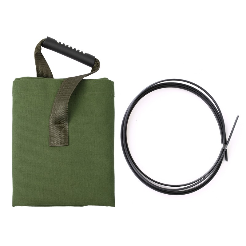 Collapsible Garden Bag Canvas Reusable Gardening Bag Water Resistant Garden