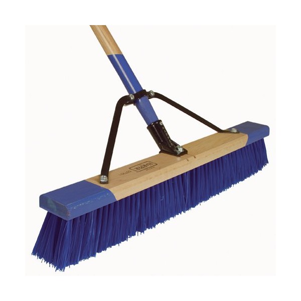 Harper Brush Works 24-Inch Push Broom With Handle Brace 557924A