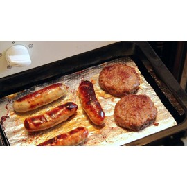 2 X 10 FAT CONTROLLERS. FAT TRAPPER COOKING PADS. GRILL & OVEN. ABSORBS FAT