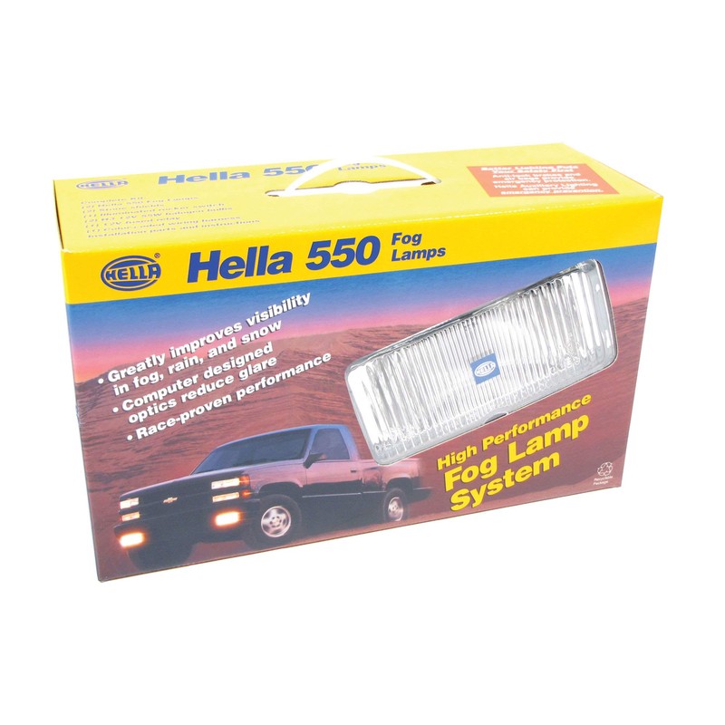 Fog Light Kit, Hella 74506 Clear 550 Series, fits all