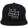 Puerto Rico PR Upside Down Snap Back Hat Flag 3D