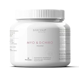 Myo & D-Chiro Inositol Mezcla Óptima 40:1 Polvo 230g 6000 mg Ingredientes Limpios y Puros,100% Naturales, Gluten Free, Sugar Free, Vegan, Sin conservadores