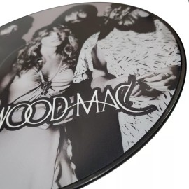 Fleetwood Mac - Band Photo Picture Disc - Real Vinyl 12" - Upcycled Wall Art