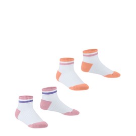 ESPRIT Unisex Children's Active Tennis Trainer Socks Against Sweat Durable Multipack Quick-Drying Breathable Sustainable Organic Cotton Functional Material 2 Pairs, Multicoloured (assortment 0010), 27