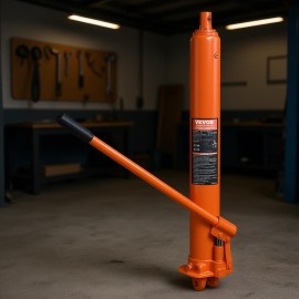 3 Ton Hydraulic Bottle Jack Steel Car Jack With Long Ram And Clevis Base For Vehicle Lifting D0100H53516Default: Default