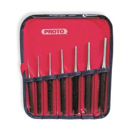 Drive Pin Punch Set, 1/16-1/4, 7 Pc