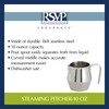 BACKK RSVP International Kitchen Coffee/Espresso Collection Steaming & Frothing Pitcher,