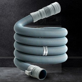 Washing Machine Drain Hose Extension Pipe - Drum & Top-Load (1M/1.5M) 1M 3ea