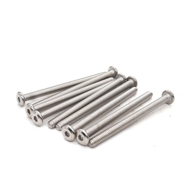 binifiMux 10pcs M6 x 70mm Rivet Countersunk Socket Cap Bolts