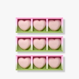 Bangnep Sengtoneore Bang Neuf Saint Honore [Bang Neuf Saint Honore] Lovely Heart Soap 3 Pieces x 3 Packs