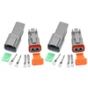 2pc 2 Pin Fits Deutsch Dt Series Multi Plug Waterproof