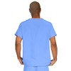 Medline PerforMAX Unisex Reversible Scrub Top, MDL-CC, XXX-Large, Ceil Blue