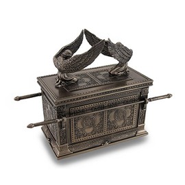 Stunning Bronze Finished Ark of The Covenant Trinket Box