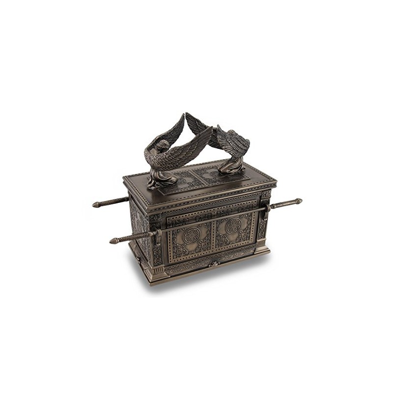 Stunning Bronze Finished Ark of The Covenant Trinket Box