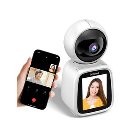 Surveillance Camera, Two-Way Video Calls, Elderly People, Baby Watching, Smartphone Remote Control: Motion Detection, Automatic Tracking, Indoor Use, Wi-Fi Camera, PSE Certified, Technical Standards Certified