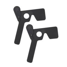 CHILDWEET 2pcs Eye Occluder Eye Shields for Testing for Optometrists Ophthalmologists for Accurate Visual Screening