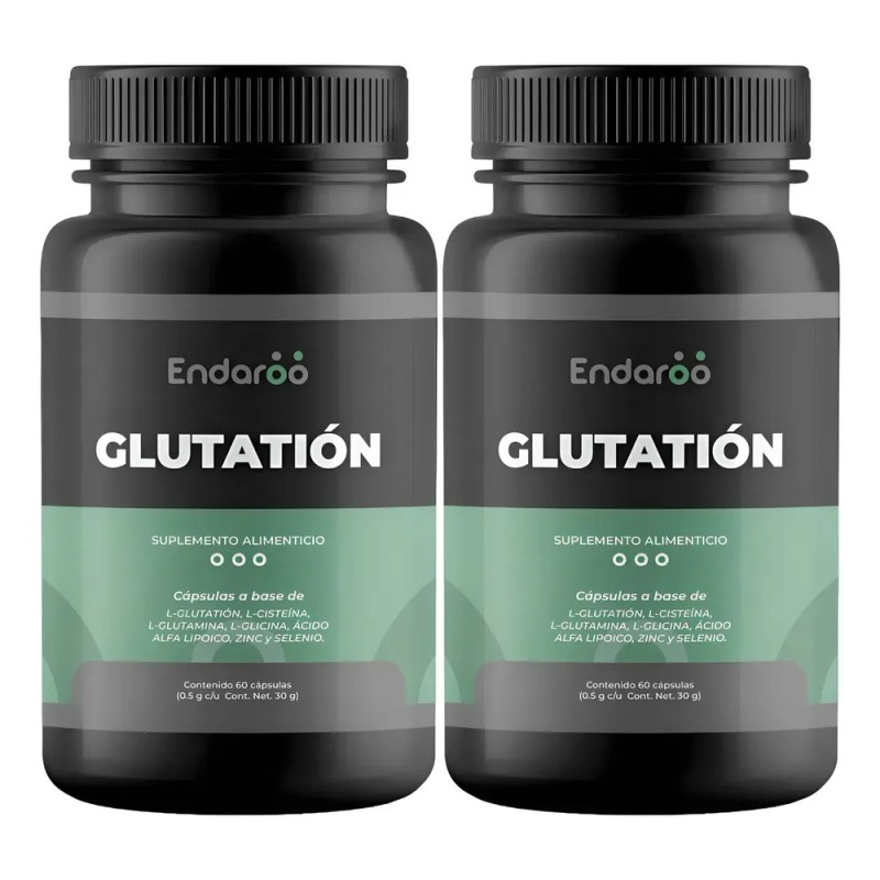L-glutation,glutamina,glicina, Ácido Alfa Lipoico, 120 Caps Sabor Sin Sabor