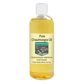 Devprayag Devprayag Pure Chaulmoogra Oil (Hydnocarpus wightiana) Cold Pressed 200ml
