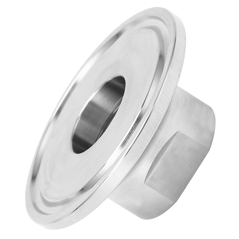 304 Stainless Steel HFS(R) 1.5in to 1/2in NPT Female Adapter