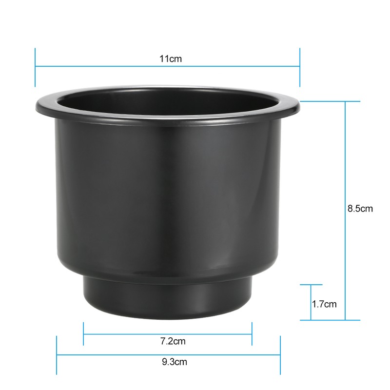 4Pcs/Set Recessed Drop In Plastic Cup Drink Can Holder For