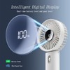GOCKERA Portable Fan, 100 Speeds Scrolling Switch Adjustable 4200mAh Rechargeable,