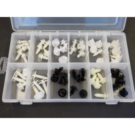 Online Auto Supply 60 Interior Door Trim Plastic Panel Retainers Clips Kit Caprice Camaro Cavalier