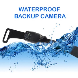 Backup License Plate HD Camera Night Vision Rear Waterproof View 170° Angle Compatible with Sony Car Radio XAV-AX150 XAV-9500ES XAV-AX3200 XAV-AX5000 XAV-AX5600 XAV-AX7000 XAV-AX8000