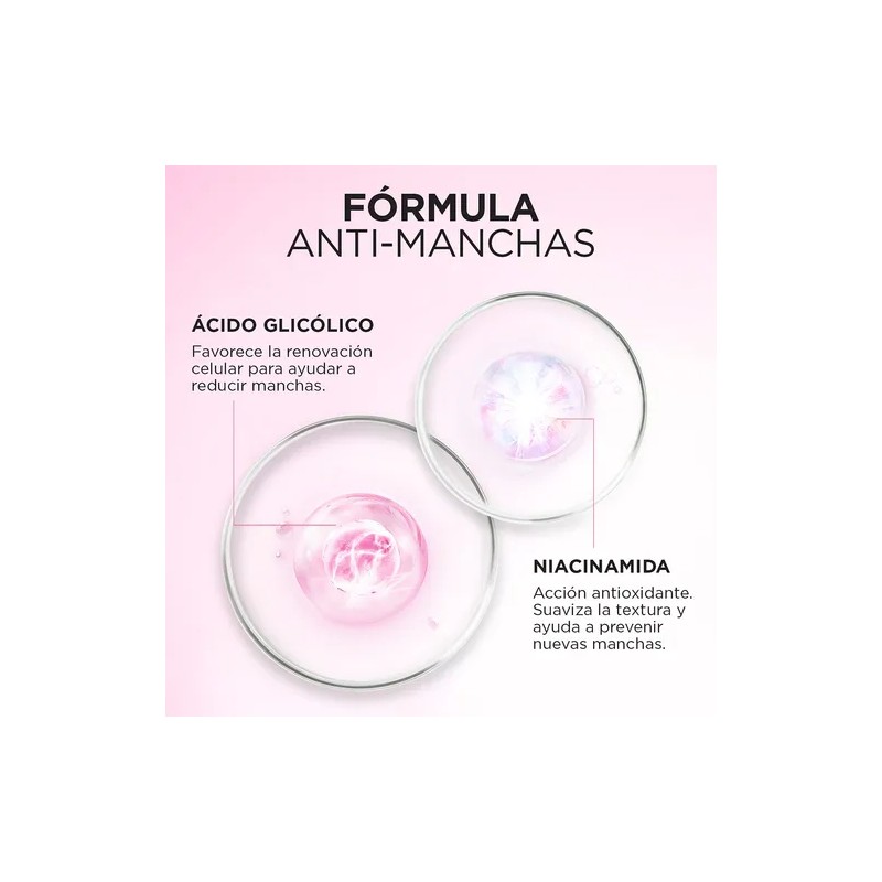 Crema Día Anti-manchas Con Ácido Glicólico L'oréal Paris Todo tipo