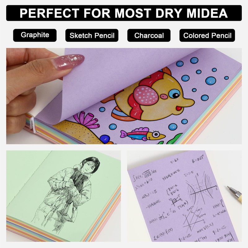 Dreamdove Thick Blank Journal Notebook 400 Pages With Pen Holder