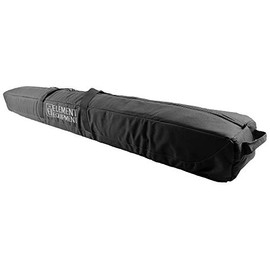 Element Equipment Deluxe Padded Ski Bag Single - Premium High End Travel Bag Black/Grey 190