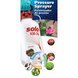 Solo 430-2G 2-Gallon Farm and Garden Sprayer with Nozzle Tips for Multiple Spraying Needs