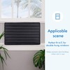Brivic Indoor AC Cover for Air Conditioner Cover Inside Window