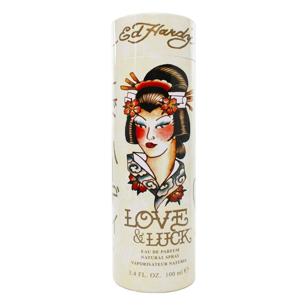 Ed Hardy Love & Luck Perfume for women 3.4 oz Eau De Parfum Spray