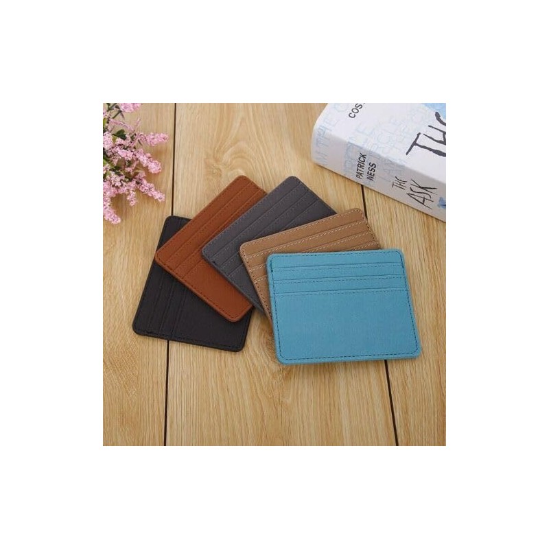 FATASH RFID Blocking Credit Card Holder Wallet - Ultra Slim
