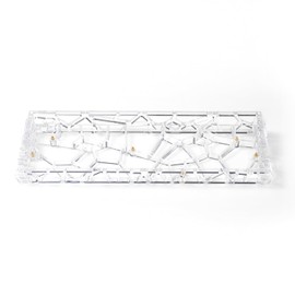 Mechanical Keyboard Case Transparent Keyboard Housing Compatible with Wooting60/HM66/Mad60/M6lite/Rakka Keyboard (Transprent)