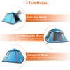 KOCASO Camping Tent 3-4 Person, Family Tents, Waterproof Tent for