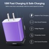 18W QC3.0 18W Android Charger Adapter Fast Micro USB Cable
