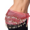 MECCANIXITY Belly Dance Hip Scarf 57" x 11", 1 Pack