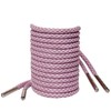 VASGO Round Shoe Laces Reflective For Sneakers (Pink, 31inches/80cm)