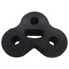 Exhaust-Rear Muffler Rubber Insulator Mount Bracket 3 Holes C2C32948 For