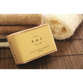 Rice Bran Soap, All Natural, 4.9 oz, Product of Japan