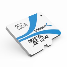 SABRENT Rocket V30 A2 Tarjeta de Memoria MicroSDXC 256GB R100MBs W30MBs (SD-MQ30-256)                                                                 