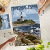 Lantern Press Montauk Point Lighthouse, New York, 1000 Piece Jigsaw
