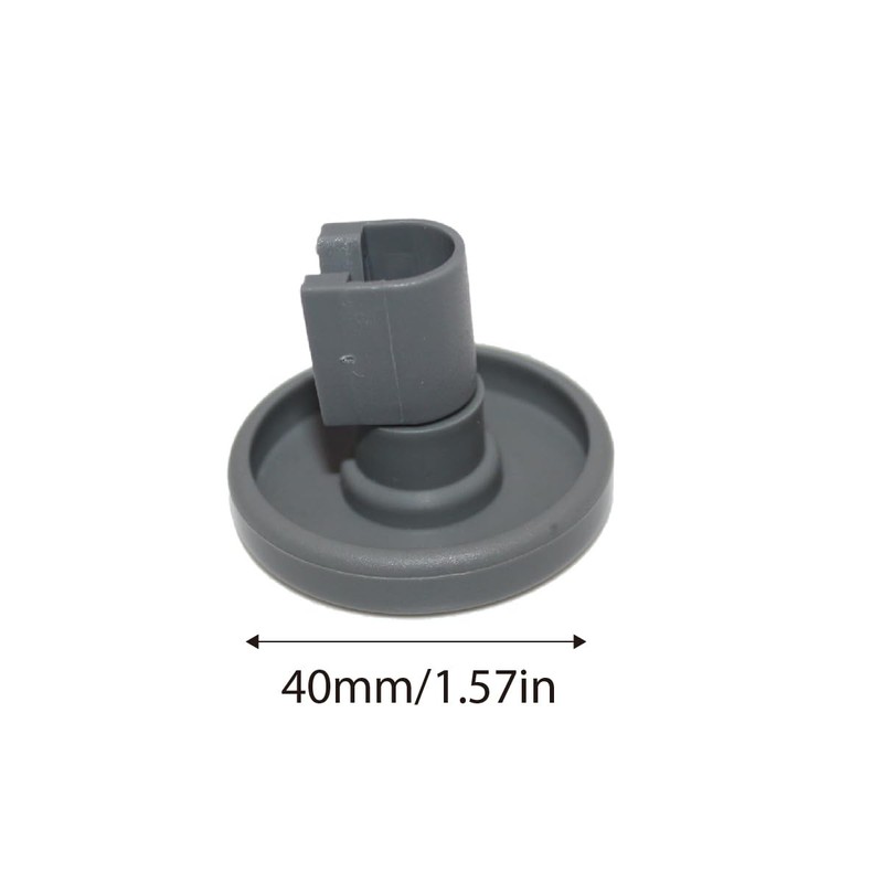 AIMALL 8X Lower Basket Wheel Kit for Dishlex Global Dishwasher