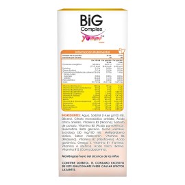 Big Complex Yummi / Omega 3, Beta-glucano Jarabe C/240ml Cmd Sabor Melocotón